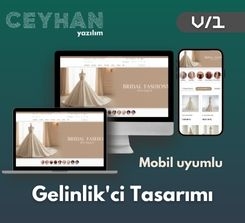 E-Ticaret Gelinlik'ci Tasarımı 