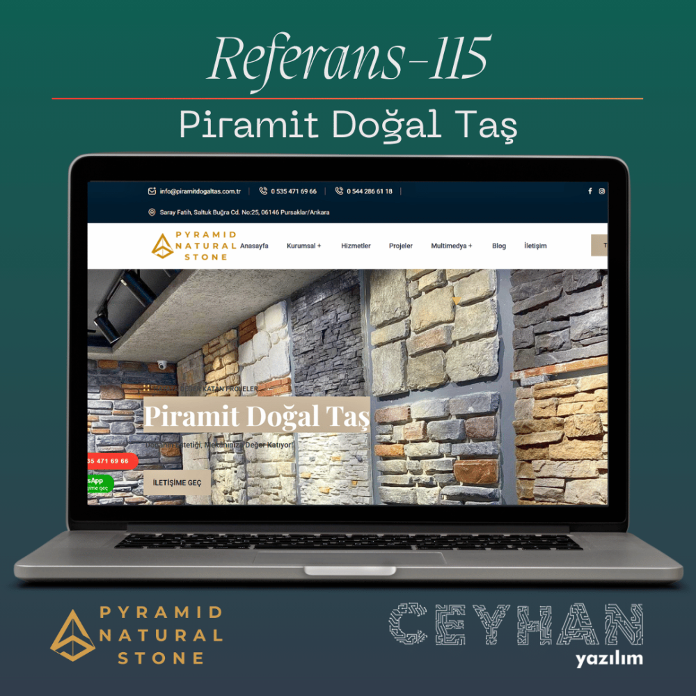 Piramit Doğal Taş