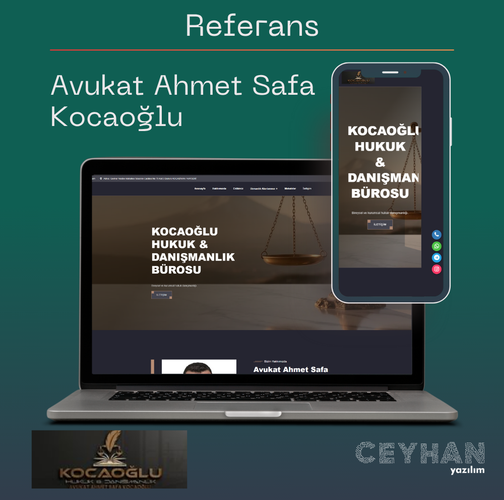 Avukat Ahmet Sefa Kocaoğlu