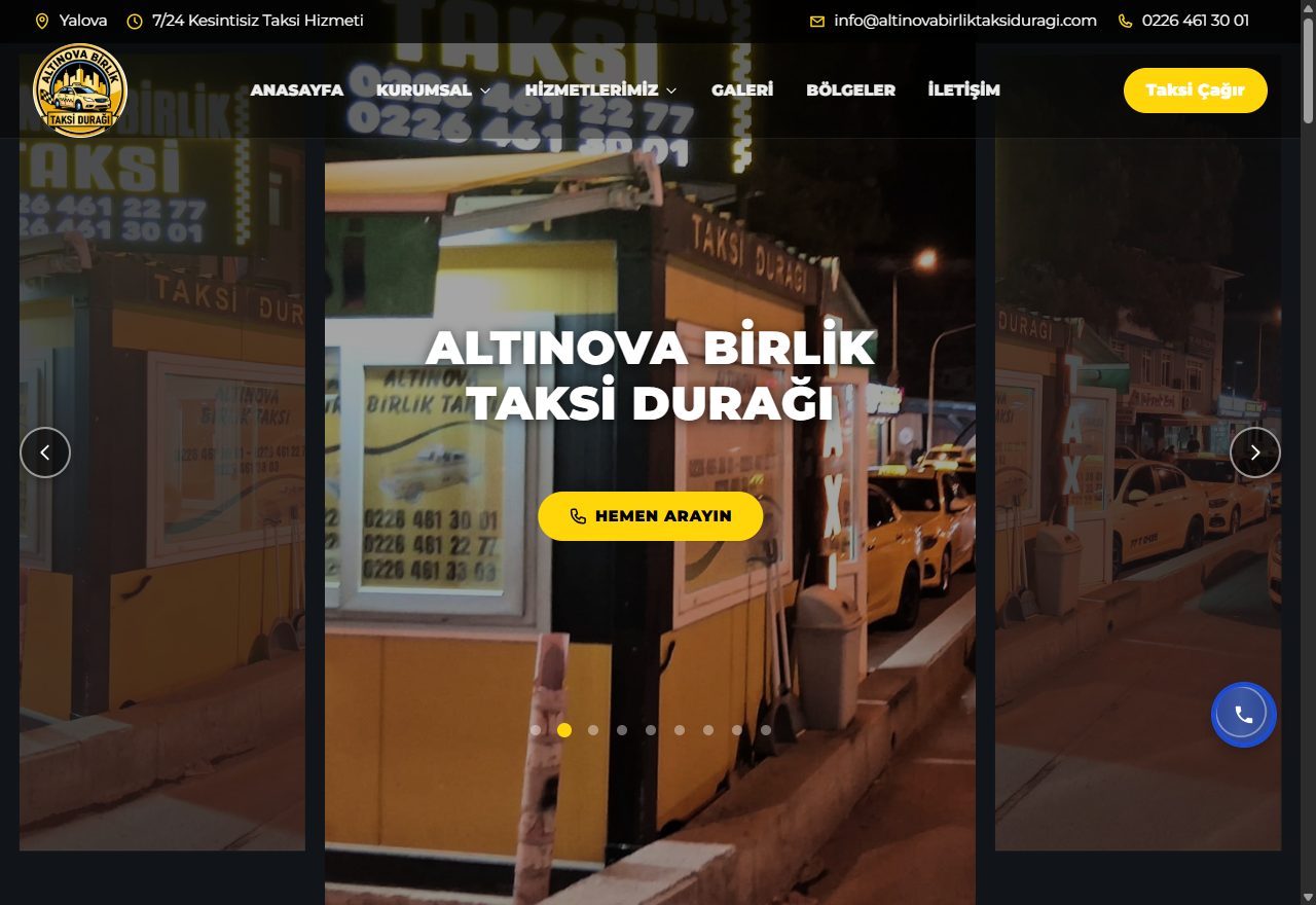 Altınova Birlik Taksi Durağı