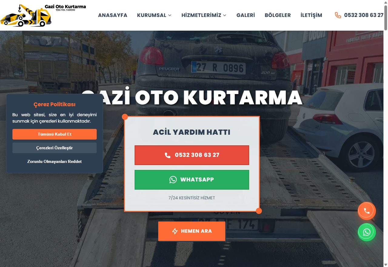 Gazi Oto Kurtarma