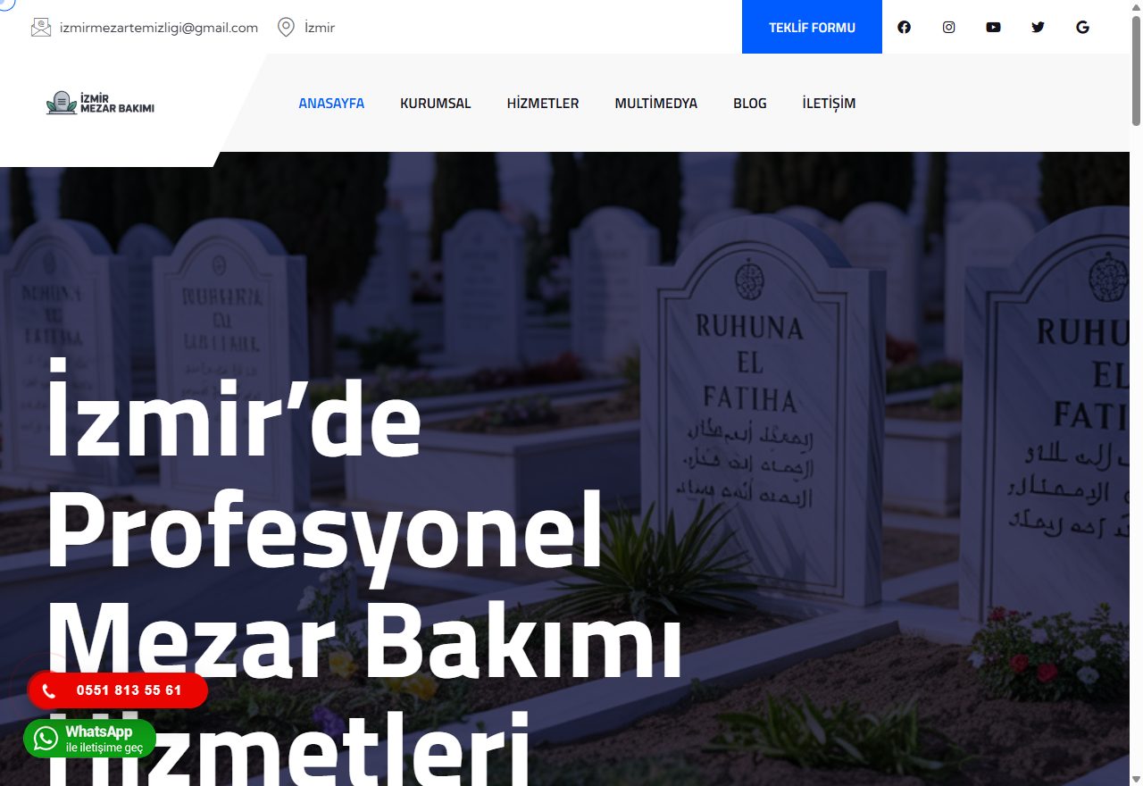 İzmir Mezar Bakımı