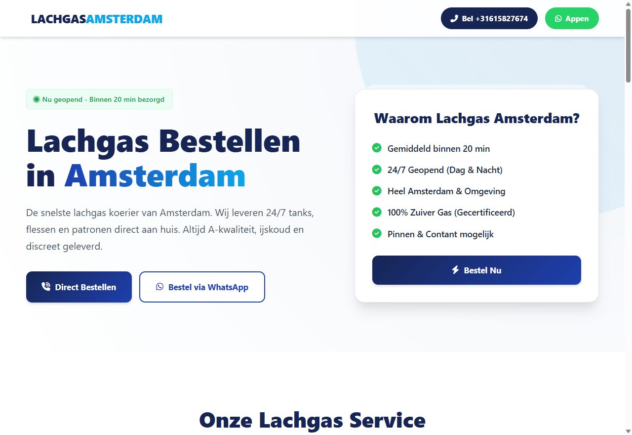 Lachgas Amsterdam