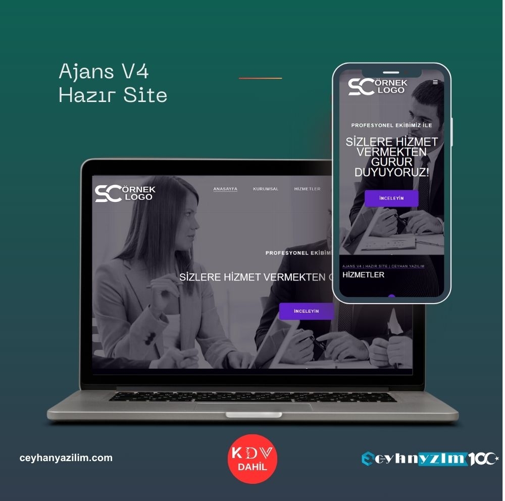 Ajans V4 Hazır Site
