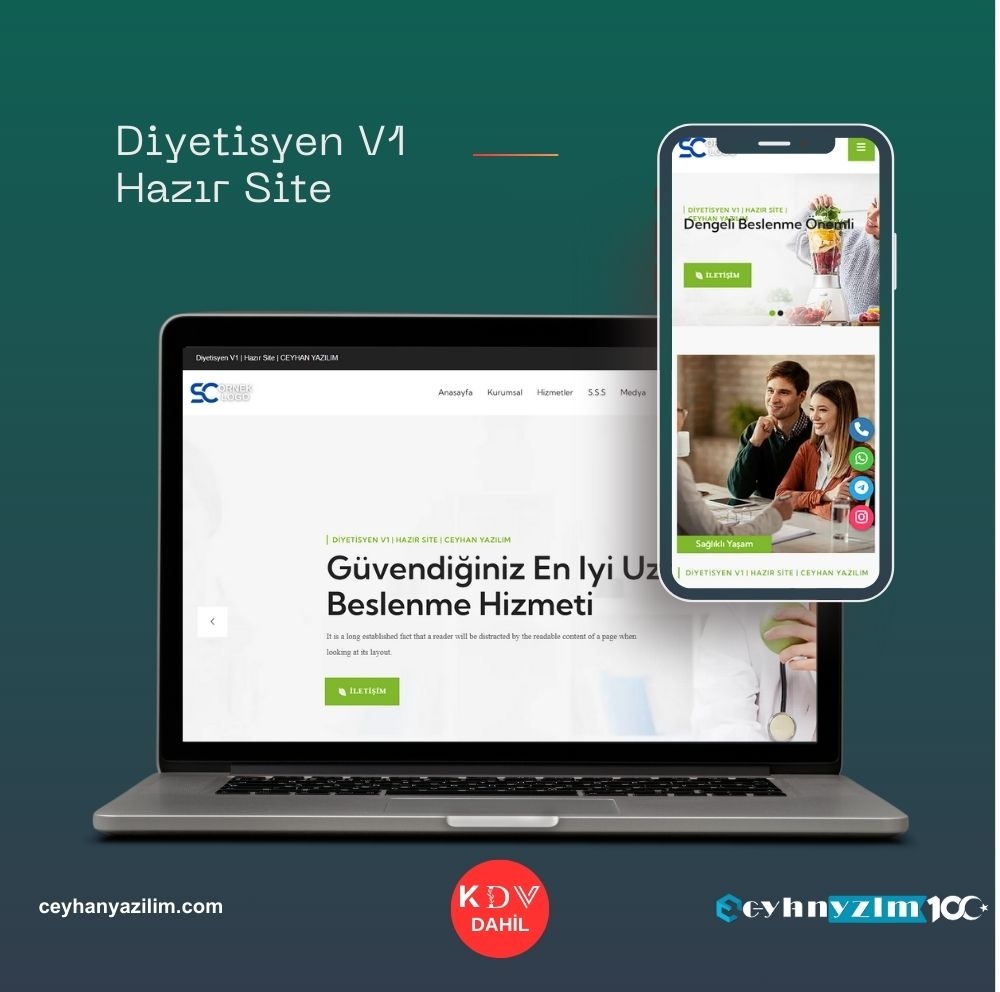 Diyetisyen V1  Hazır Site