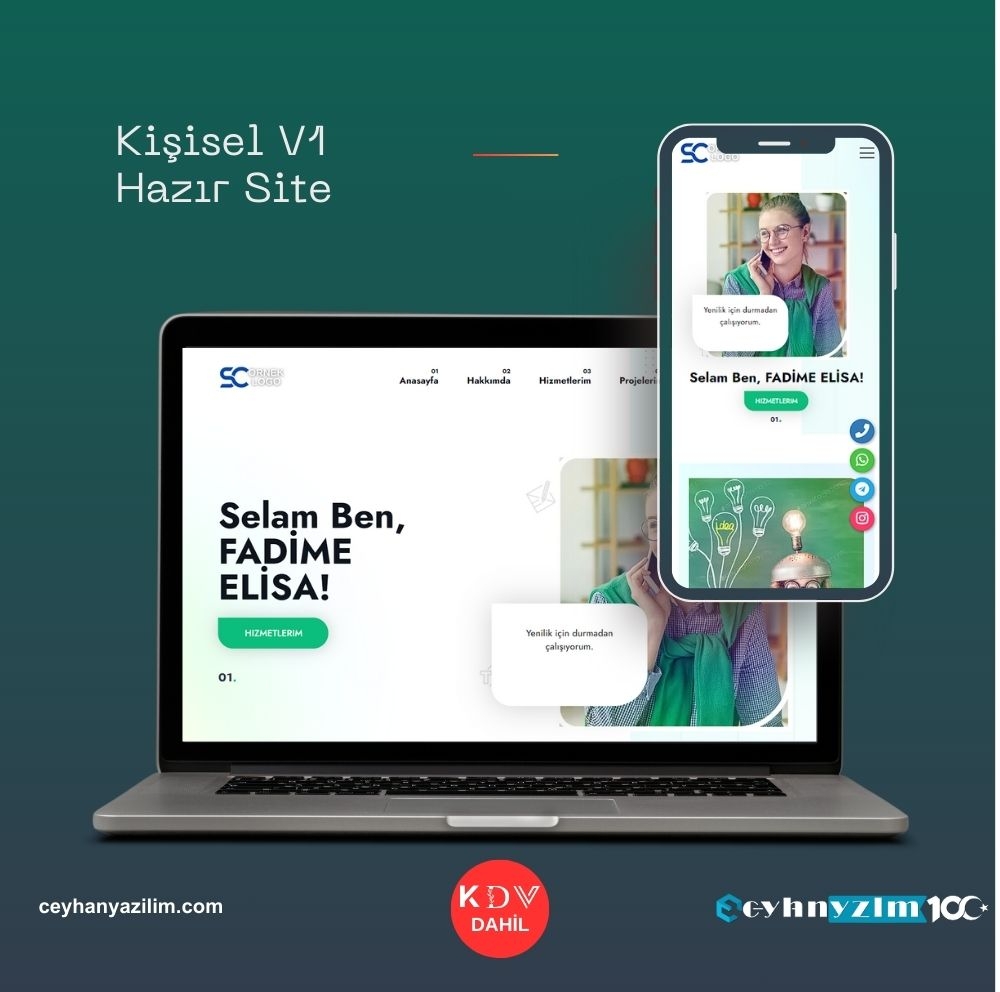 Kişisel V1 Hazır Site
