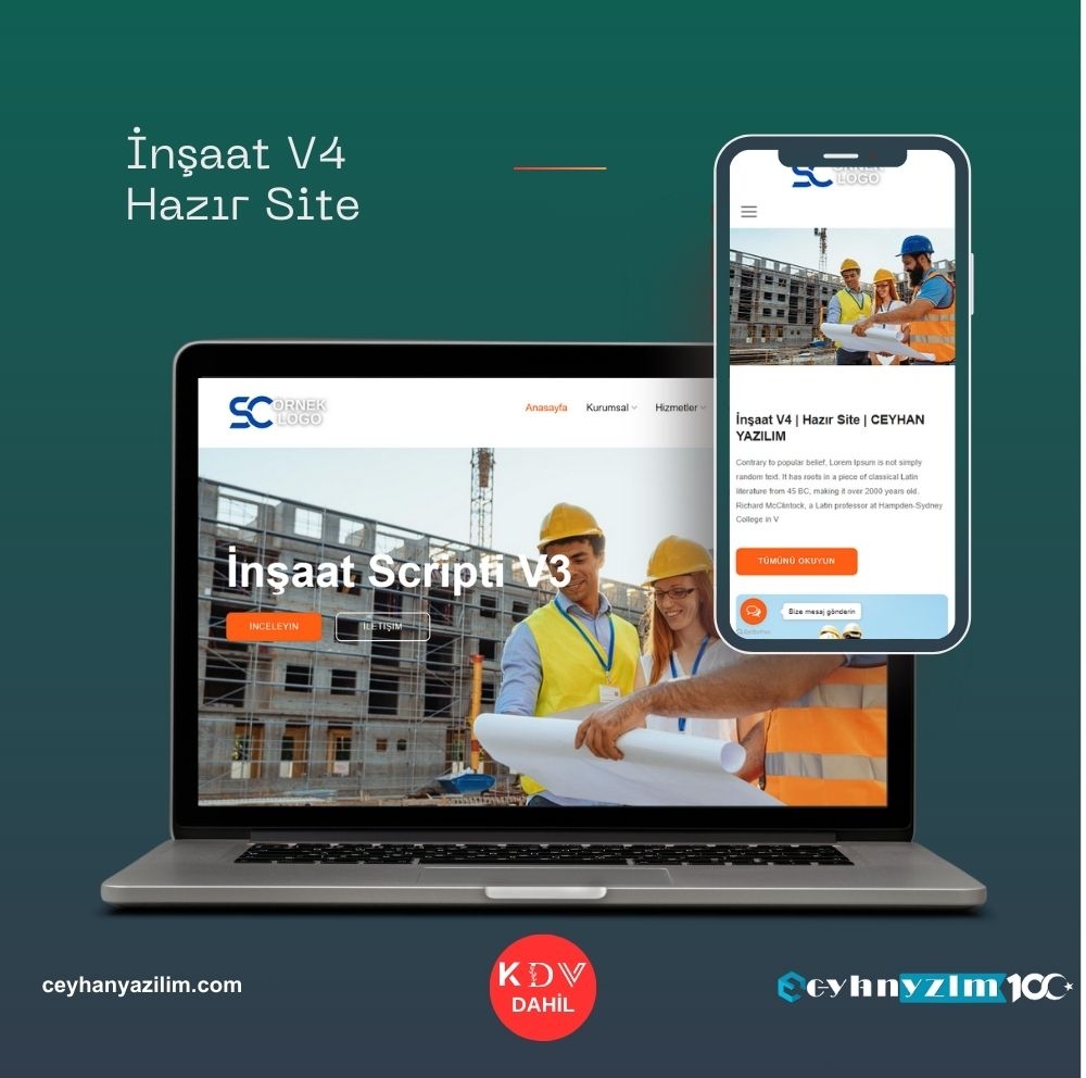 İnşaat V4 Hazır Site