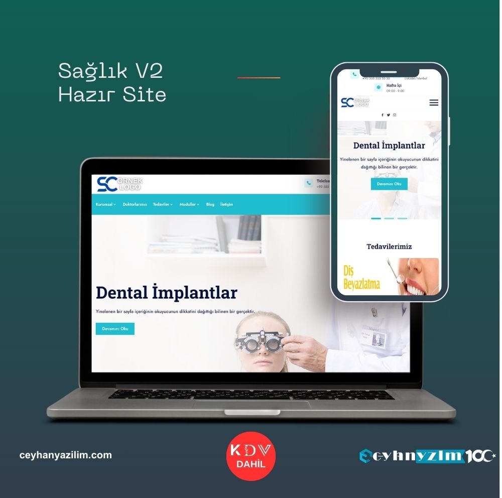Sağlık V2 Hazır Site