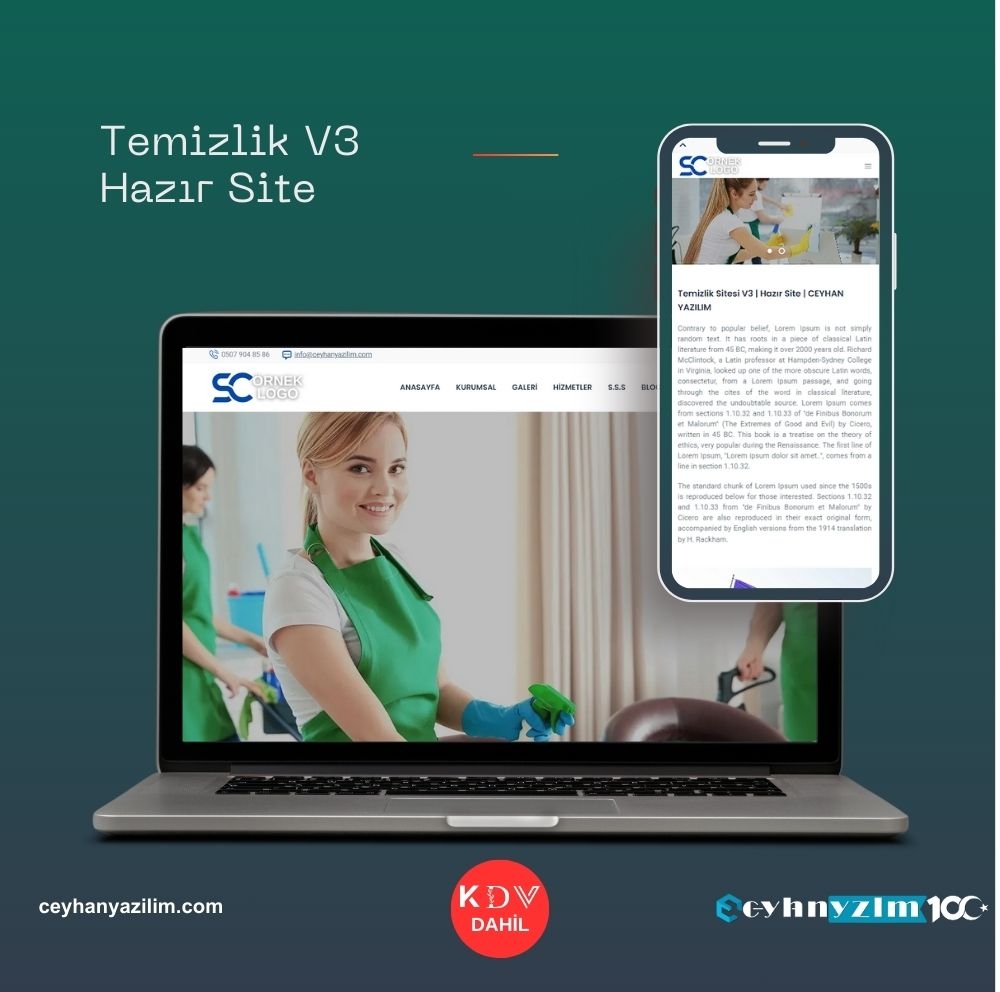 Temizlik Hazır Site V3