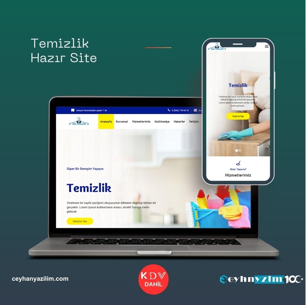 Temizlik Hazır Site V1
