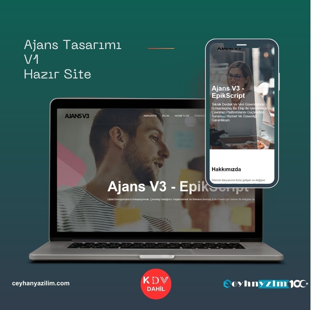 Ajans Tasarımı V1 Hazır Site