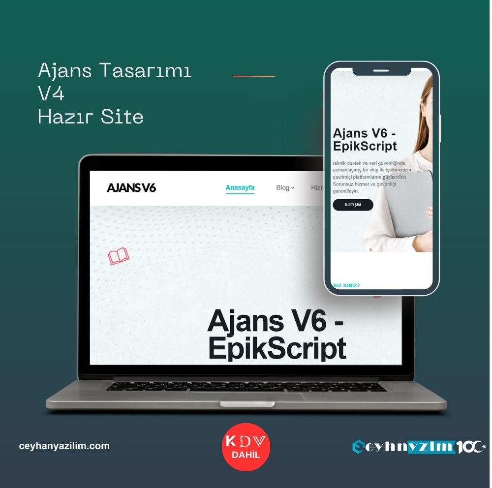 Ajans Tasarımı V4 Hazır Site