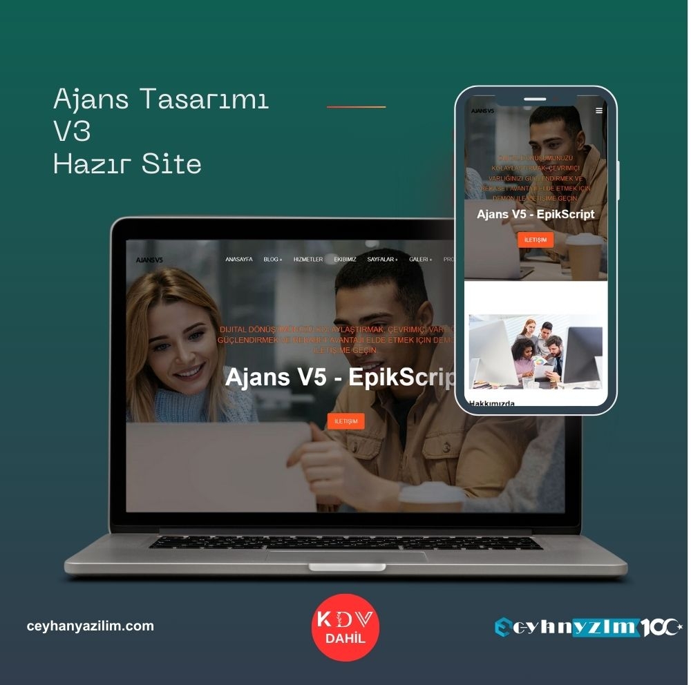 Ajans Tasarımı V3 Hazır Site