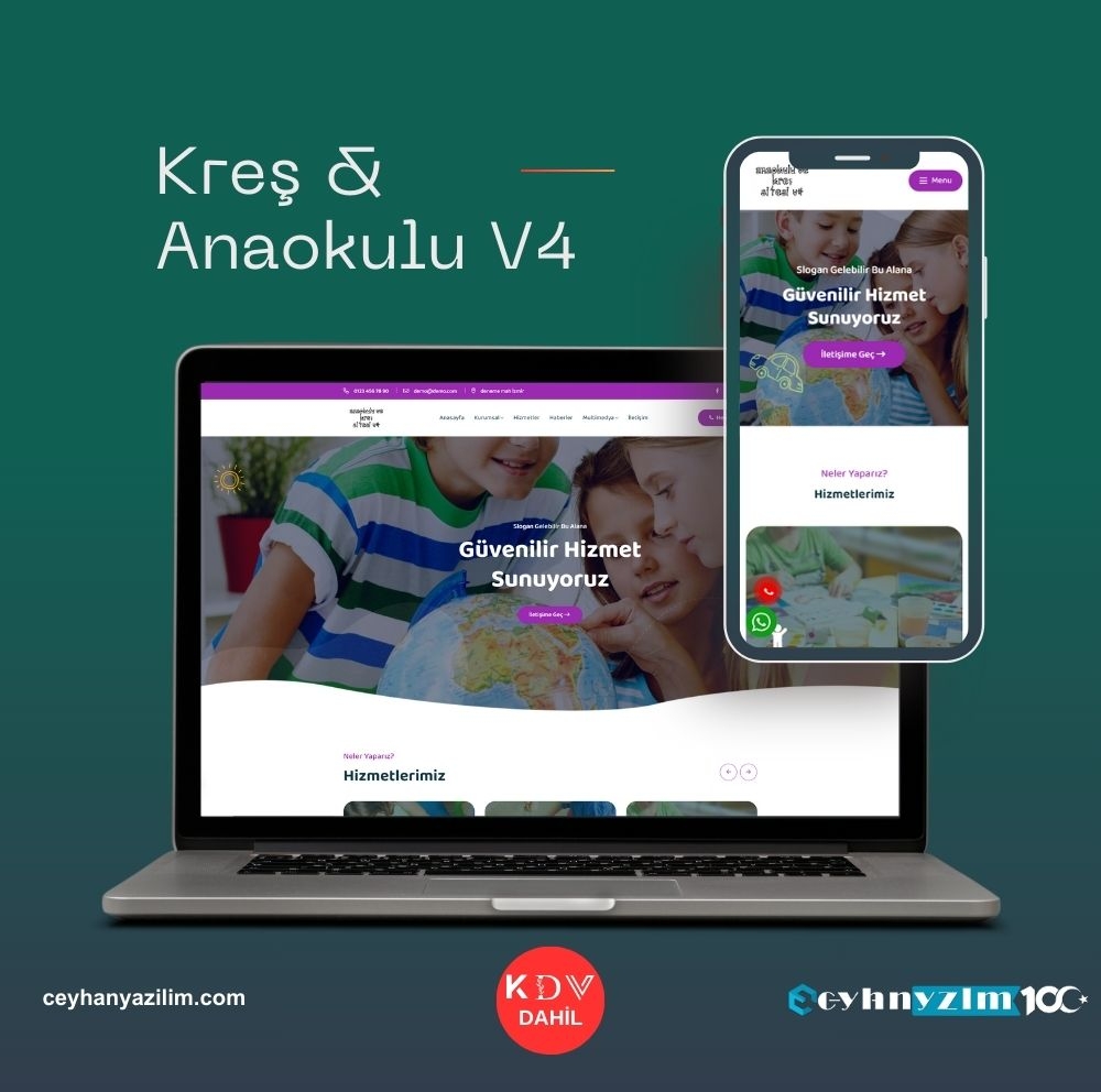 Anaokulu-Kreş-Oyun Evi V4