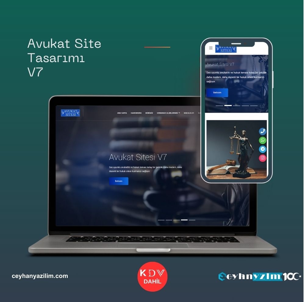 Avukat Site Tasarımı V7