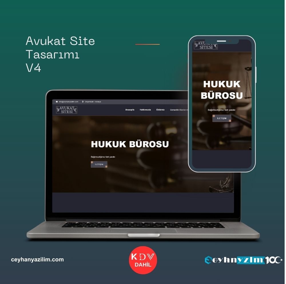 Avukat Site Tasarımı V4