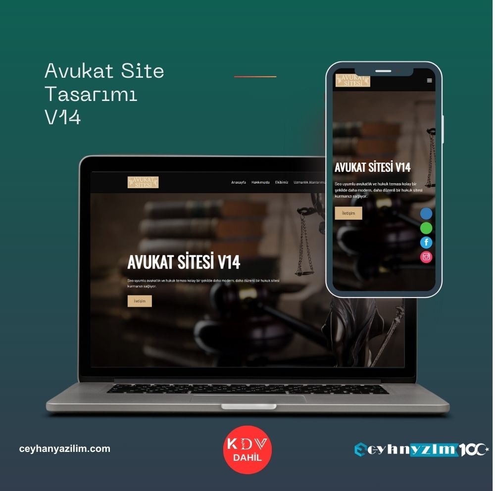 Avukat Site Tasarımı V14