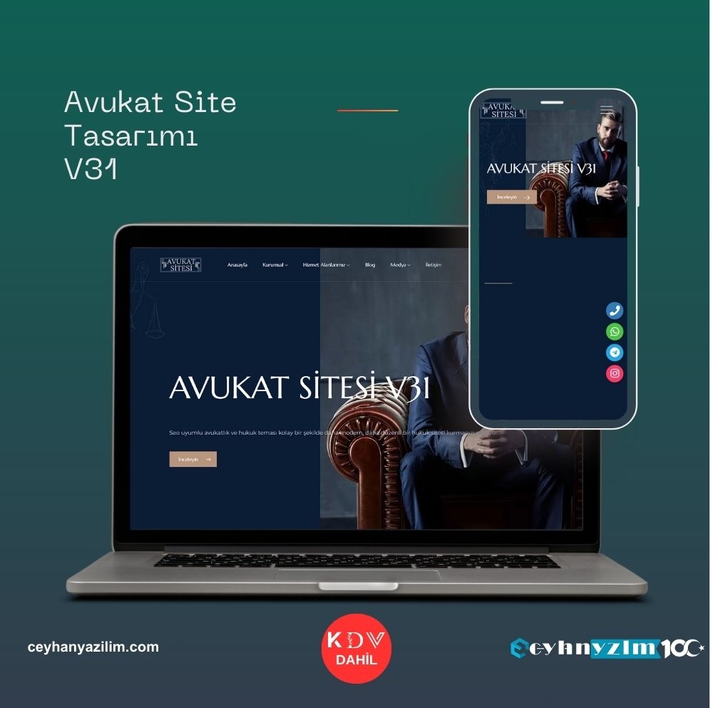Avukat Site Tasarımı V31