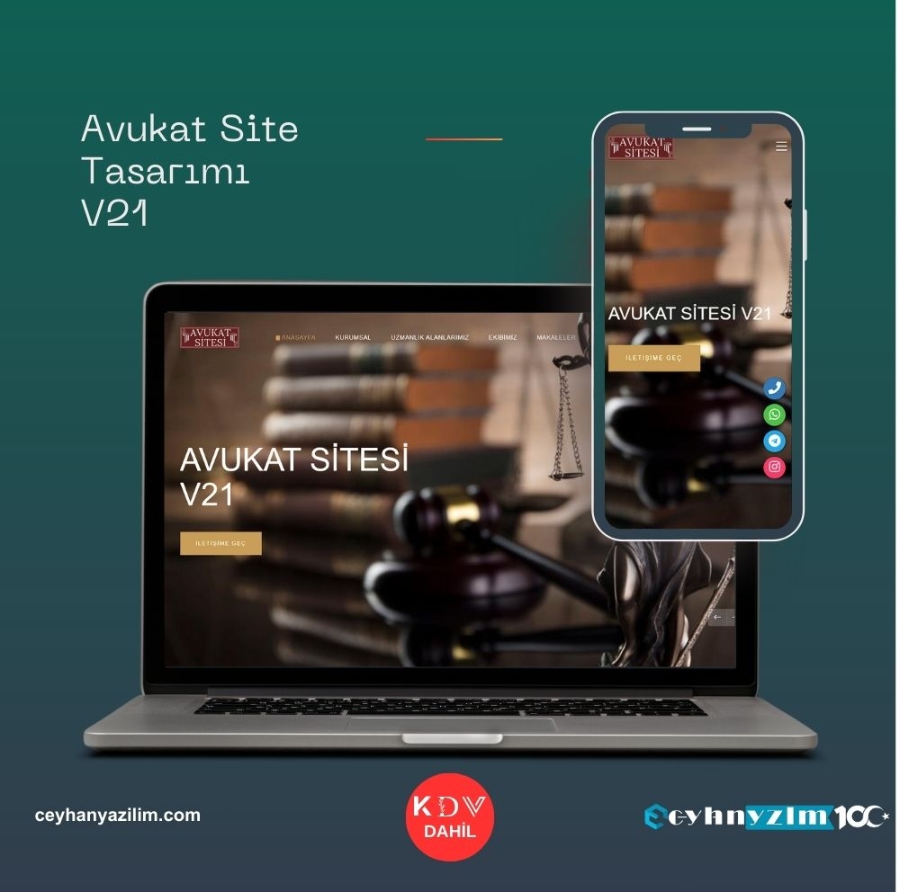 Avukat Site Tasarımı V21