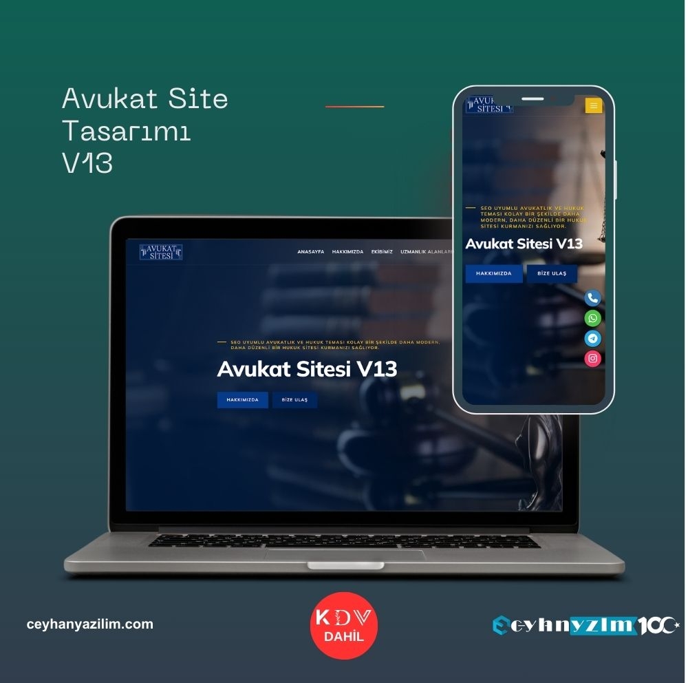 Avukat Site Tasarımı V13