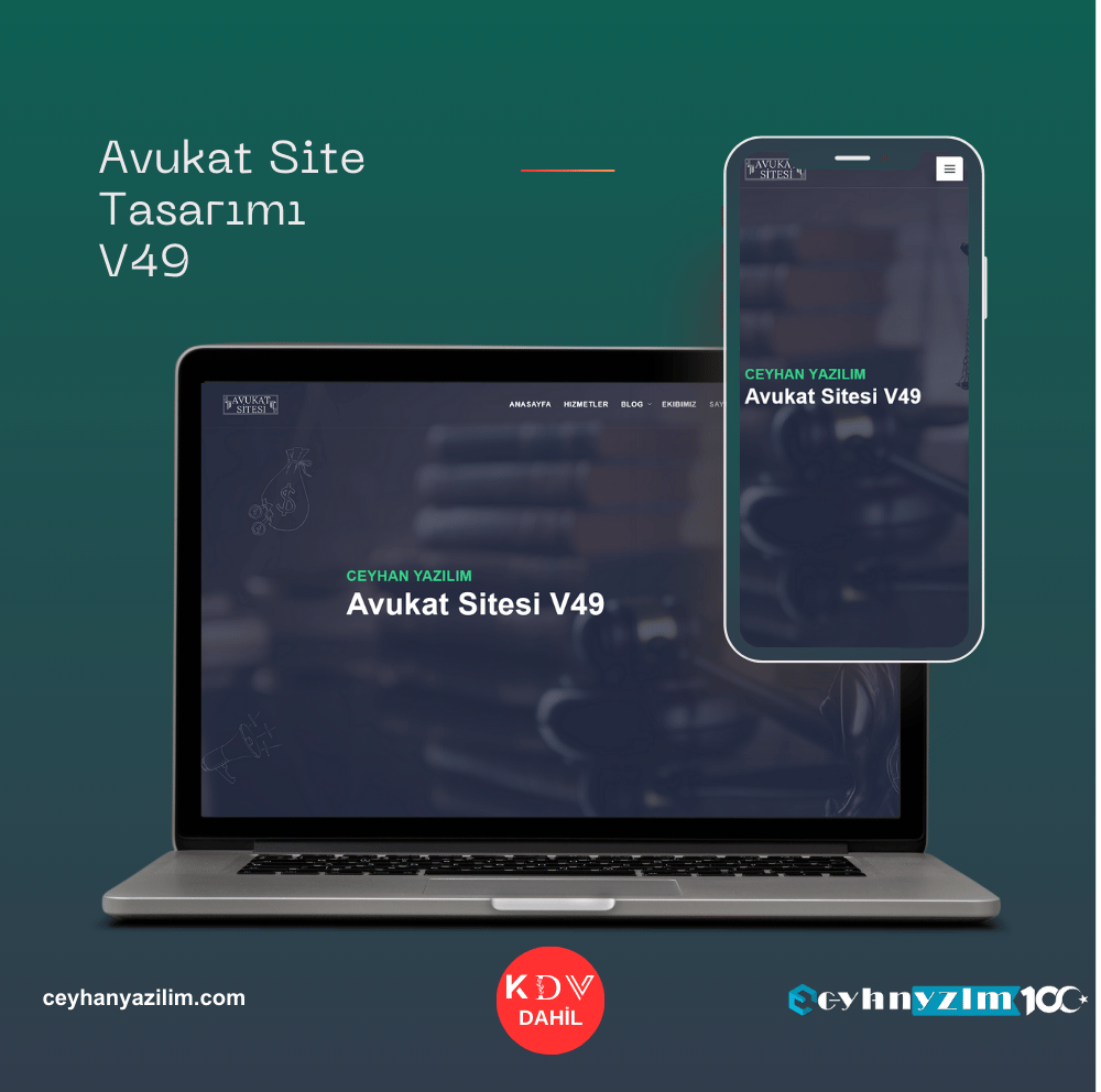 Avukat Site Tasarımı V49
