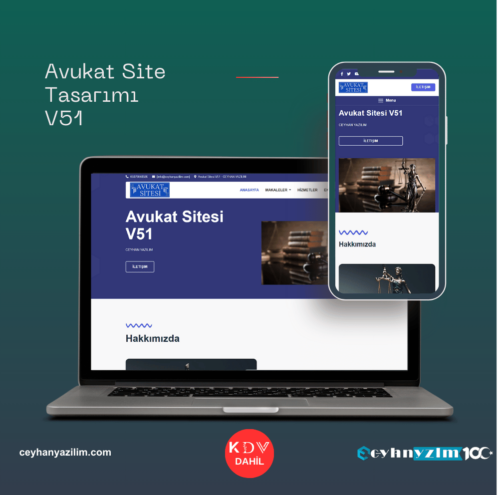 Avukat Site Tasarımı V51
