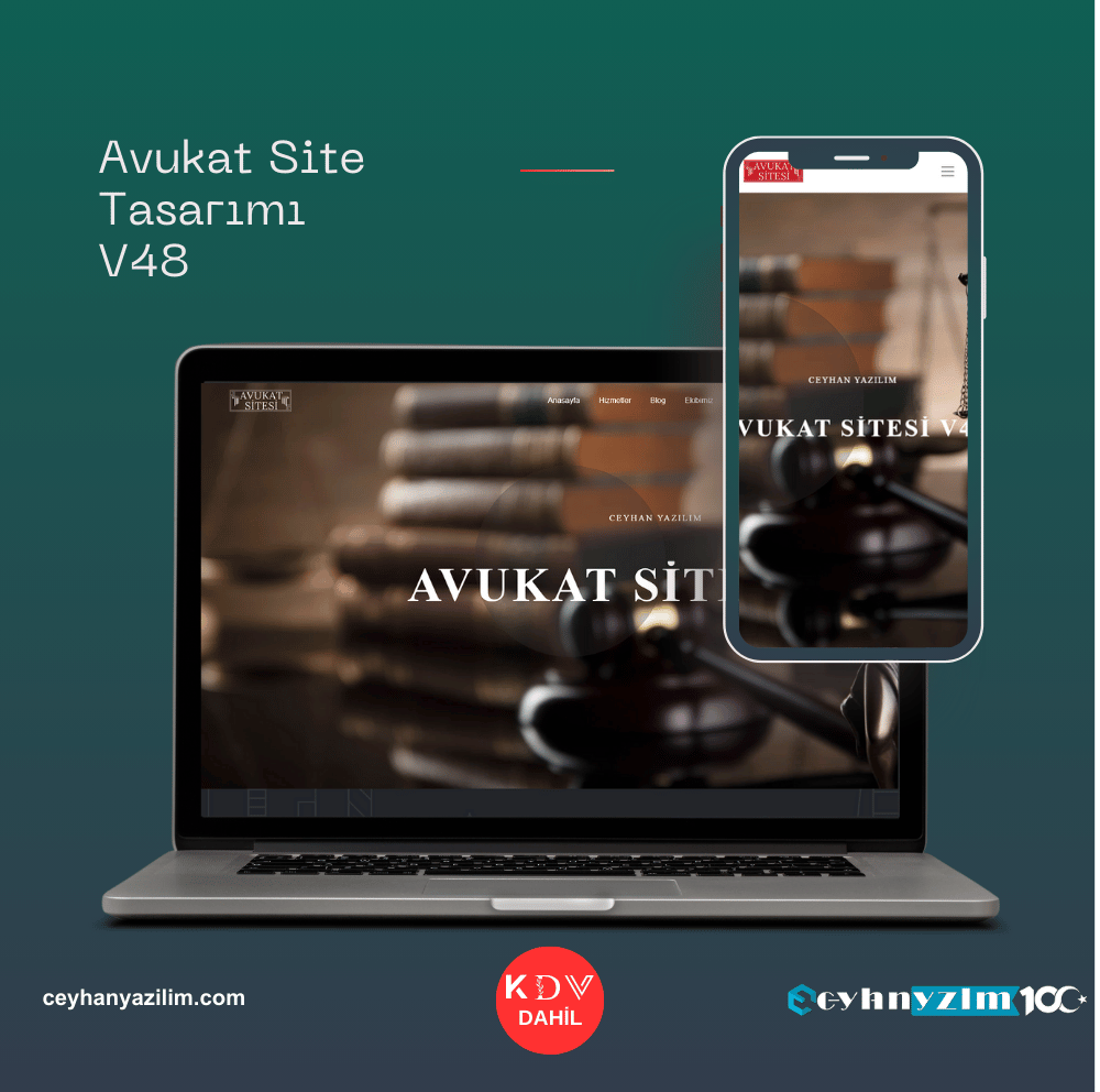 Avukat Site Tasarımı V48