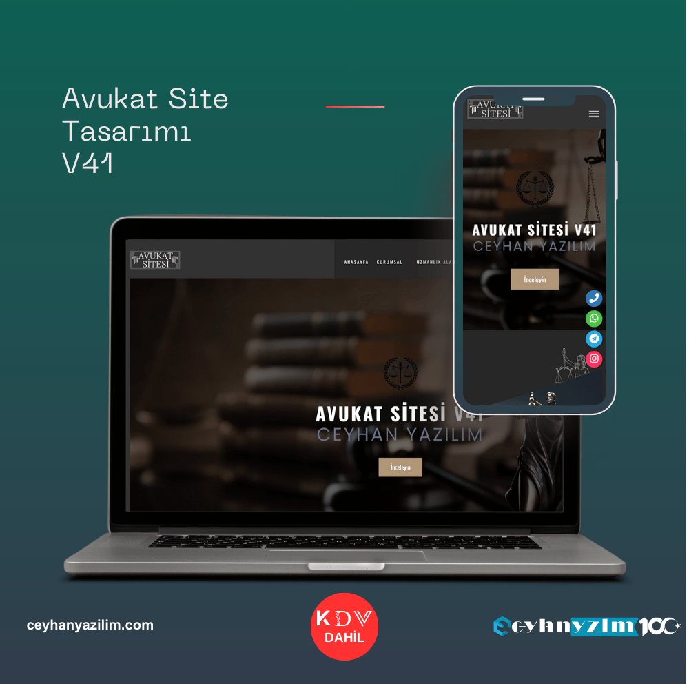 Avukat Site Tasarımı V41