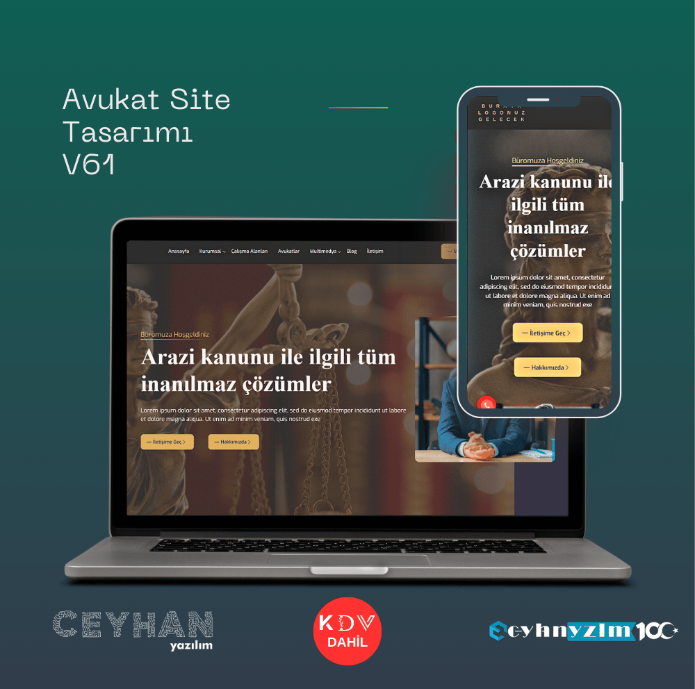 Avukat Site Tasarımı V61
