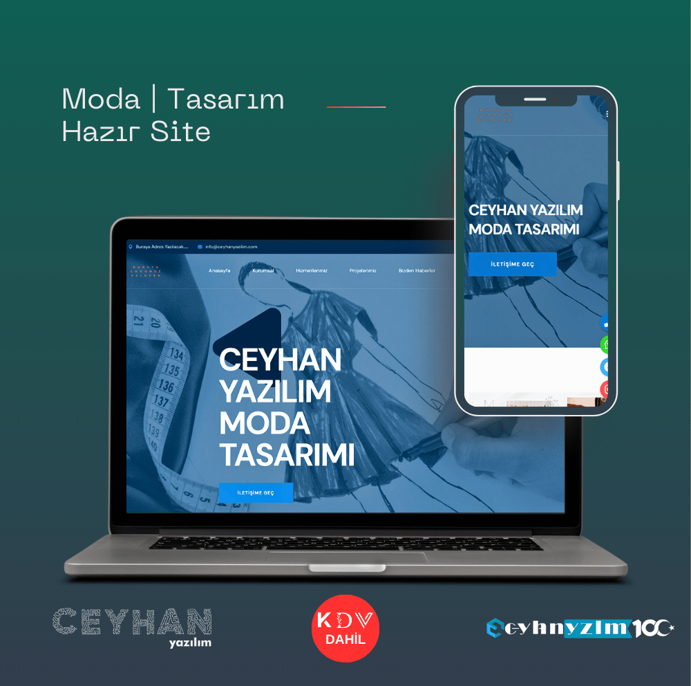 Moda | Tasarım Hazır Site V1