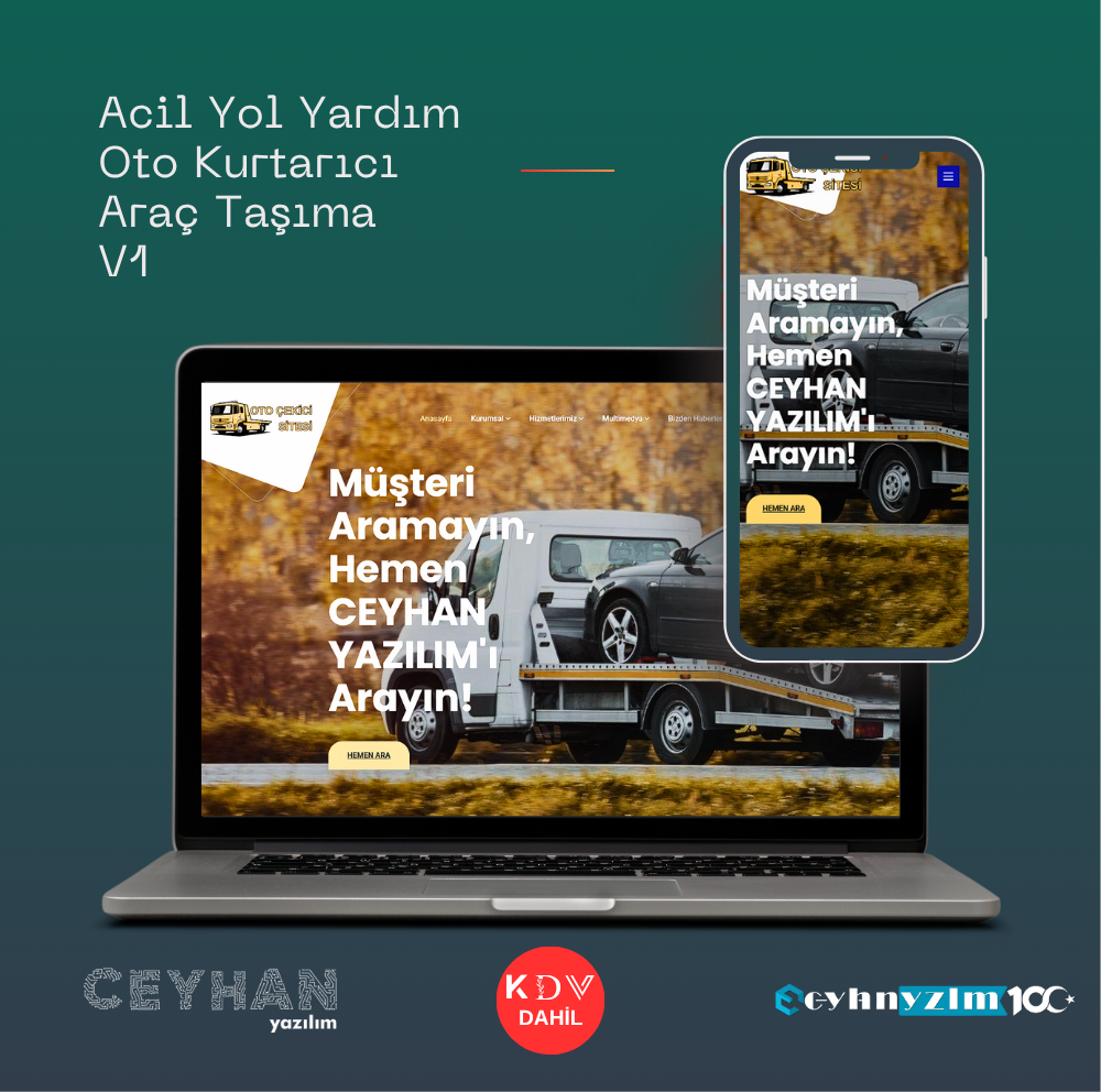 Acil Yol Yardım,  Oto Kurtarıcı,  Araç Taşıma V1